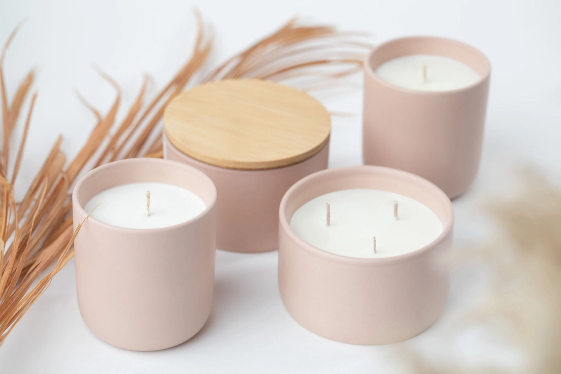 Limited Edition Pink Zephyr - Single Wick Candle - By Brand &amp; Iron