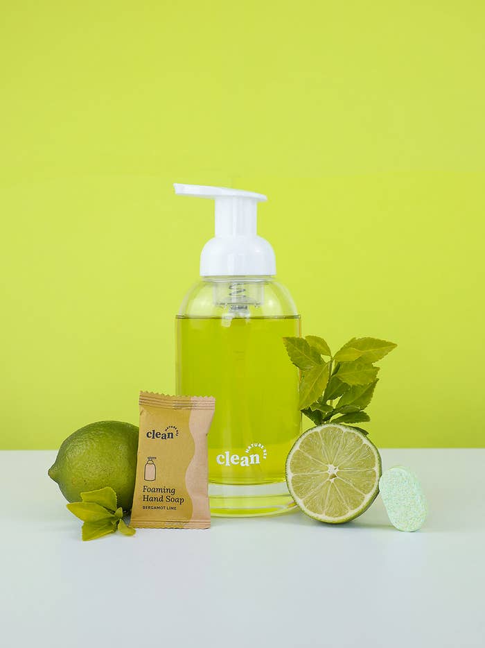 Bergamot Lime Foaming Hand Soap Refill Tablets