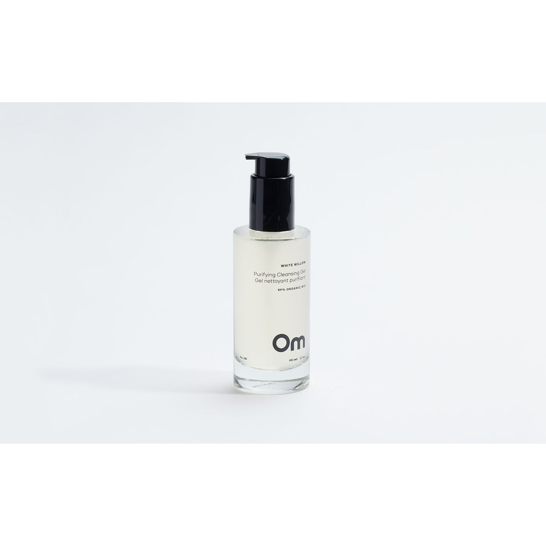 White Willow Purifying Cleansing Gel - OM Organics Skincare - Full Size &amp; Mini