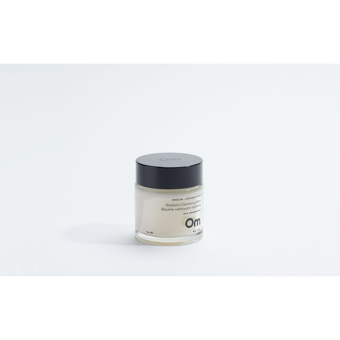 Kaolin + Coconut Milk Radiant Cleansing Balm- OM Organics Skincare