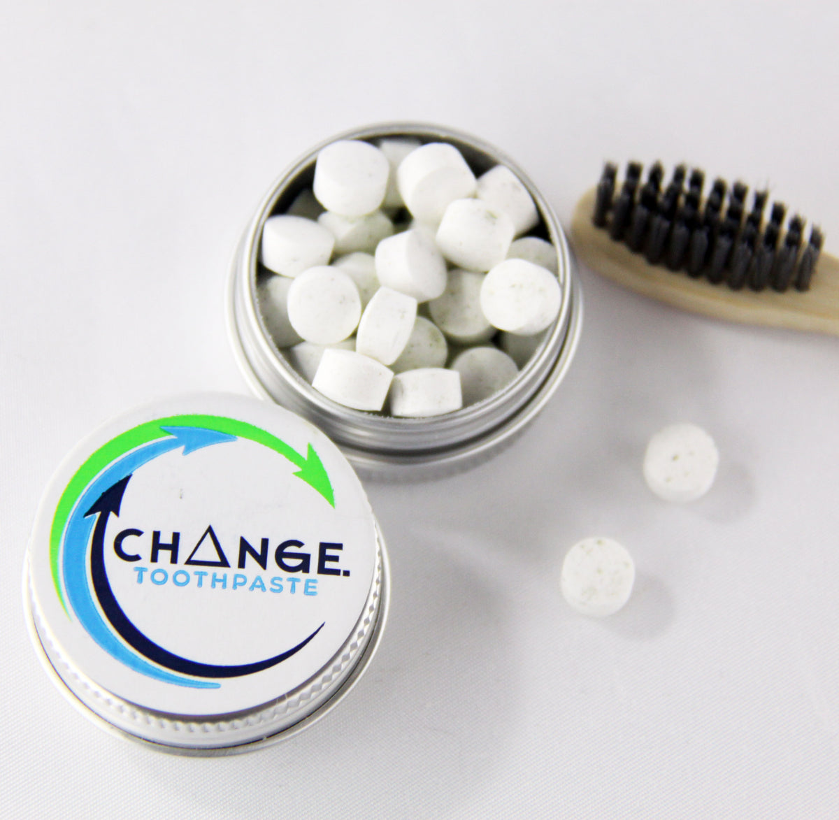 Change Toothpaste Tablets-  1 Month - Spearmint Flavour.