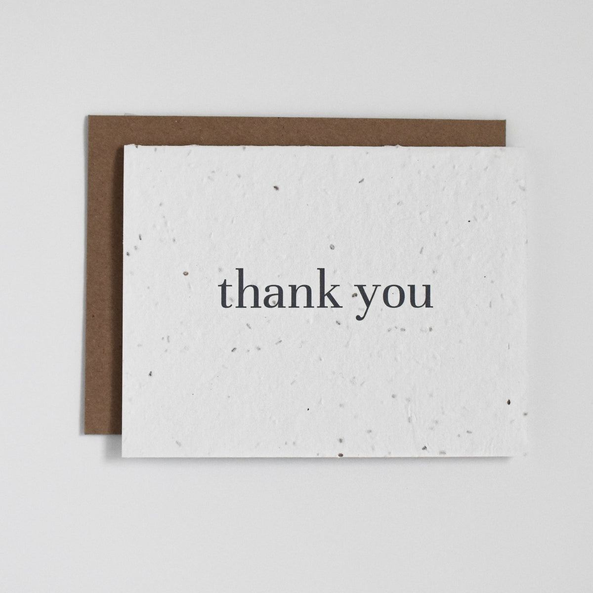 Thank You - Plantable Greeting Card