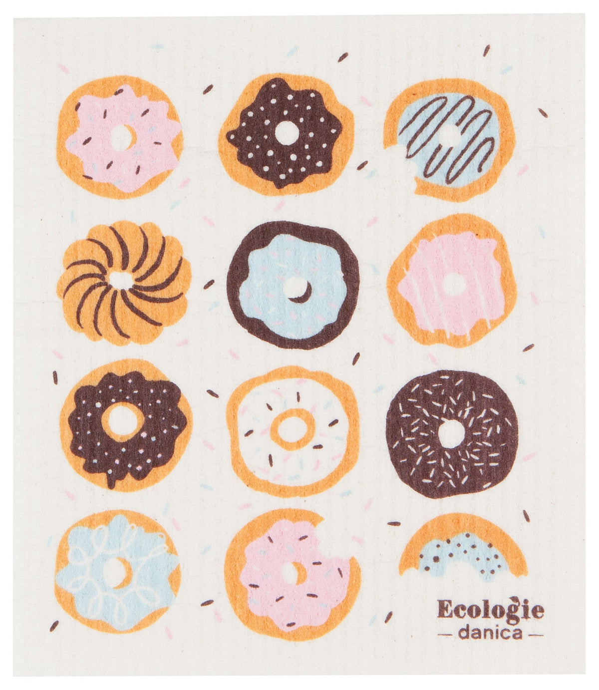 Ecologie- Danica- Swedish Sponge Cloths- Donuts