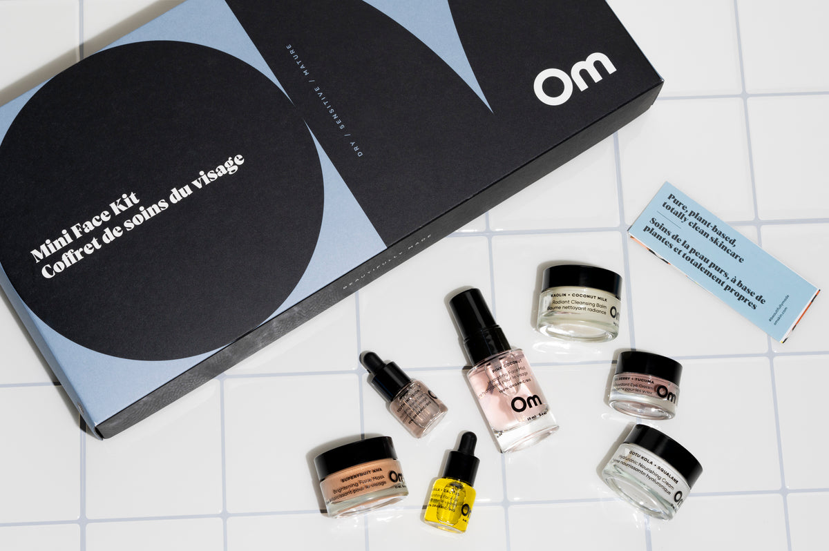 Mini Face Care Kit - Dry / Sensitive / Mature OM Organics Skincare