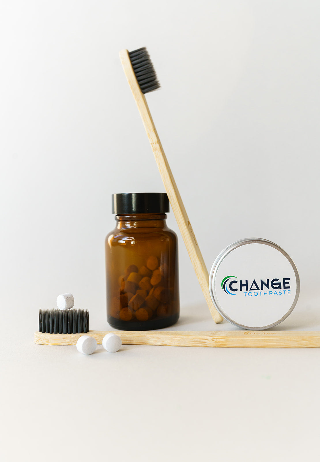 Change Toothpaste Tablets-  3 Month - Spearmint Flavour.