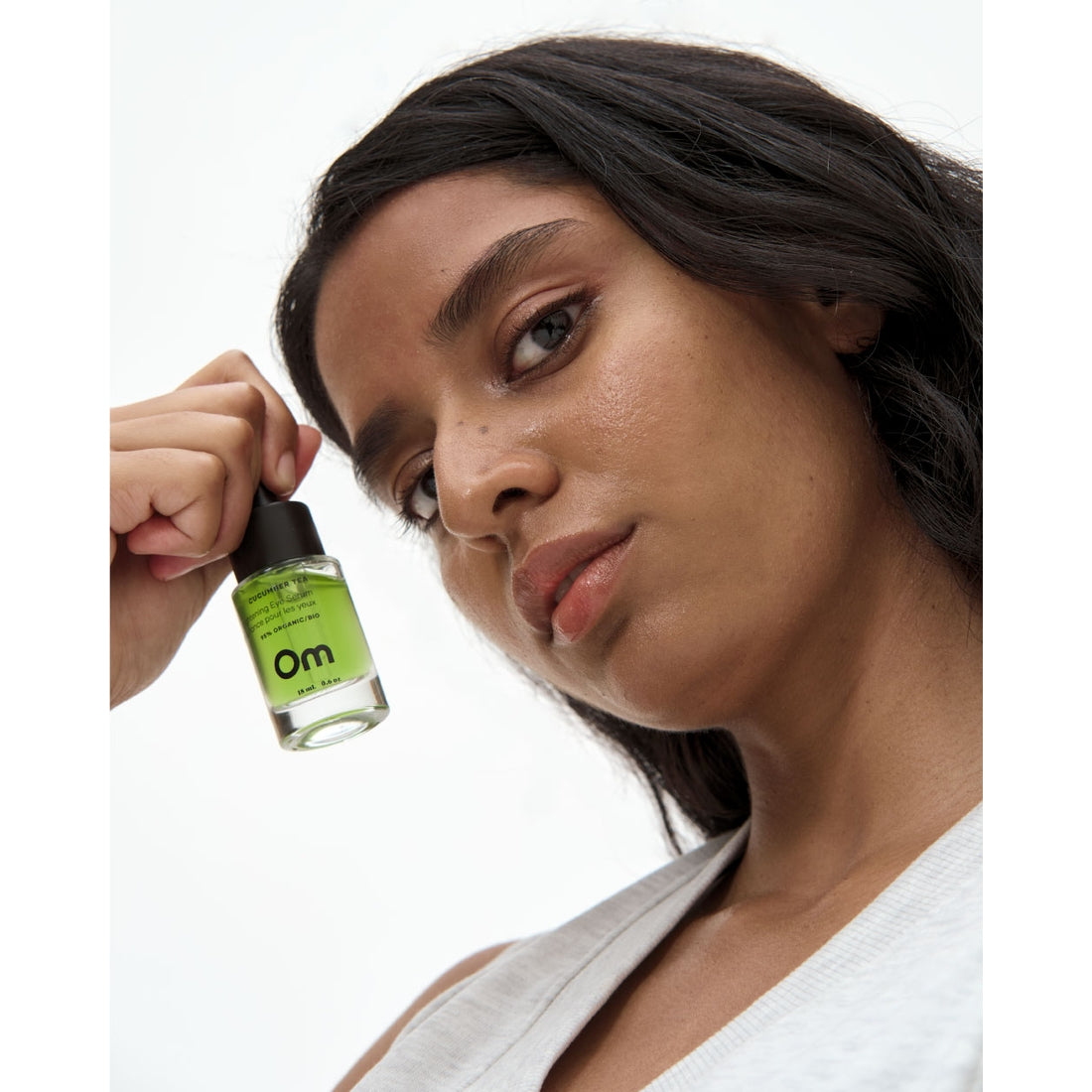 Cucumber Tea Brightening Eye Serum- OM Organics Skincare