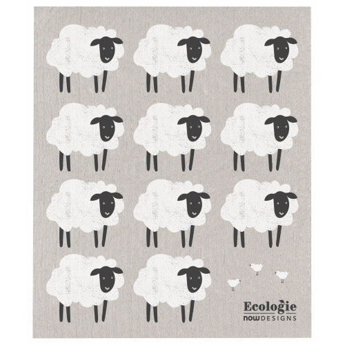 Ecologie Living Swedish Dishcloth- Counting Sheep