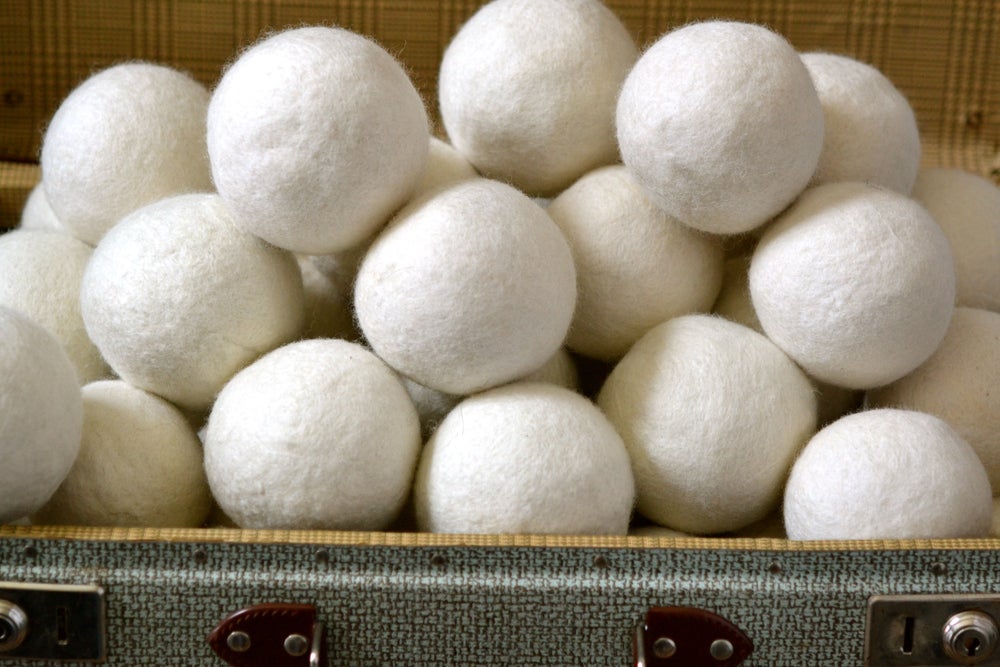 Pure Wool Dryer Balls- Moss Creek Wool Works