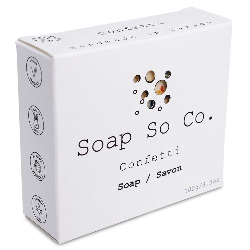 CONFETTI- Soap So Co. Bar Soap