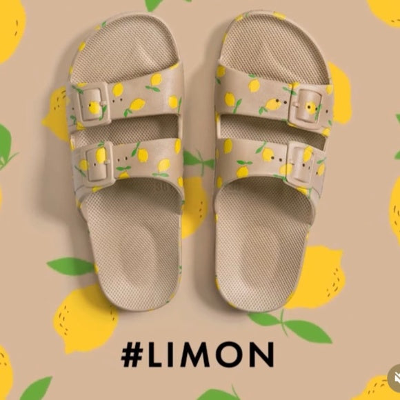 Lemon/Limon Sands Slides Freedom Moses (Size 37/38 in stock)