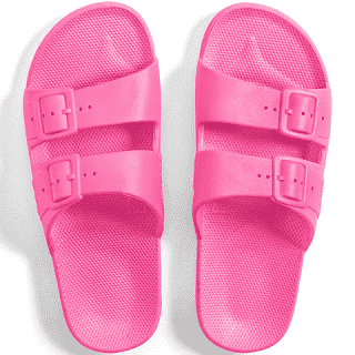GLOW- PINK NEON - Freedom Moses Slides